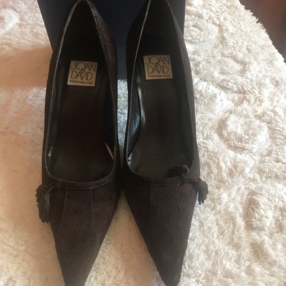 Joan and David /Chocolate Suede